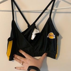LA Lakers bralette